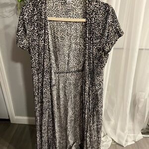 Leopard Wrap Dress